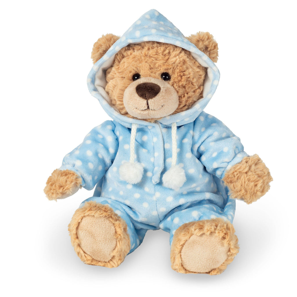 Blue pyjama bear 30 cm - plush toy - soft toy