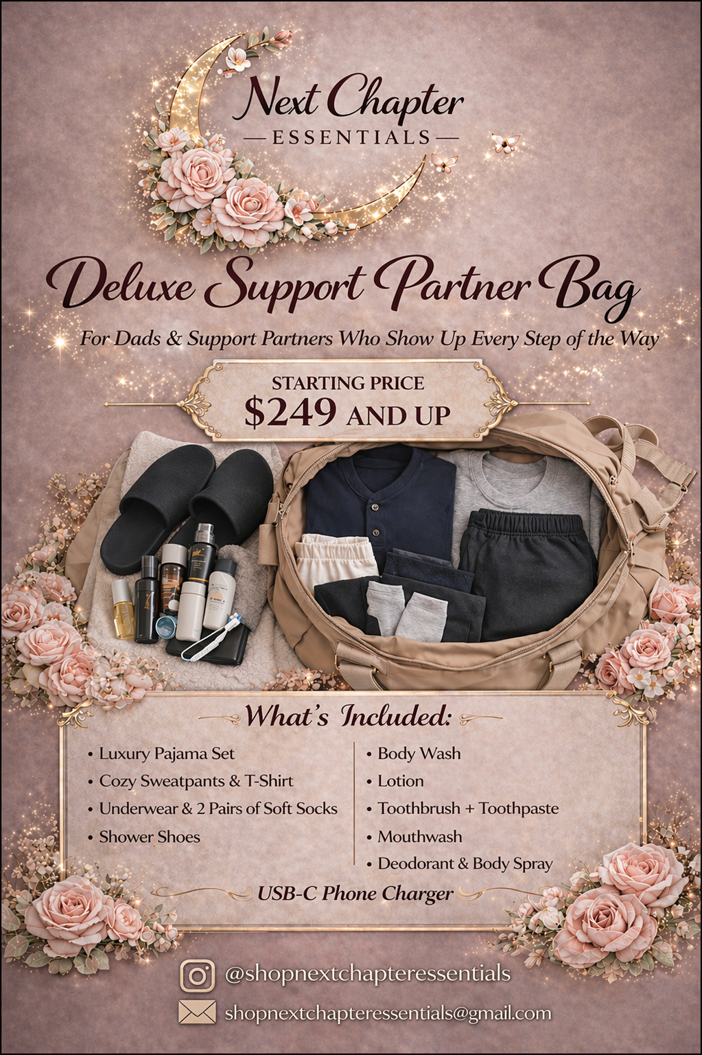 Deluxe Support Partner Bag