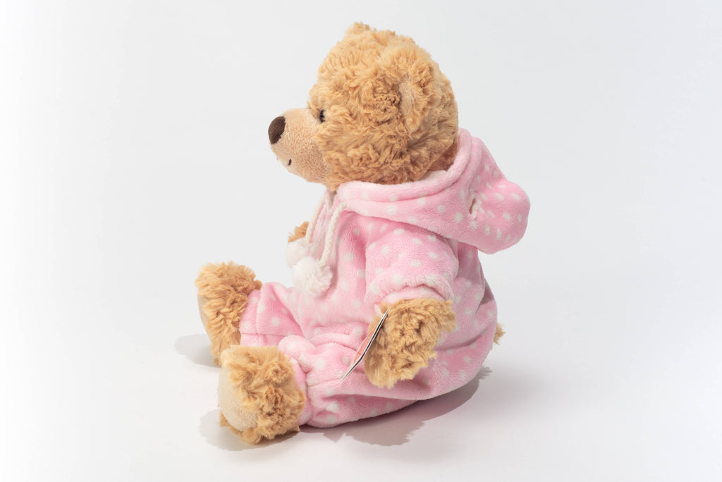 Pink pajamas bear 30 cm - plush toy - soft toy