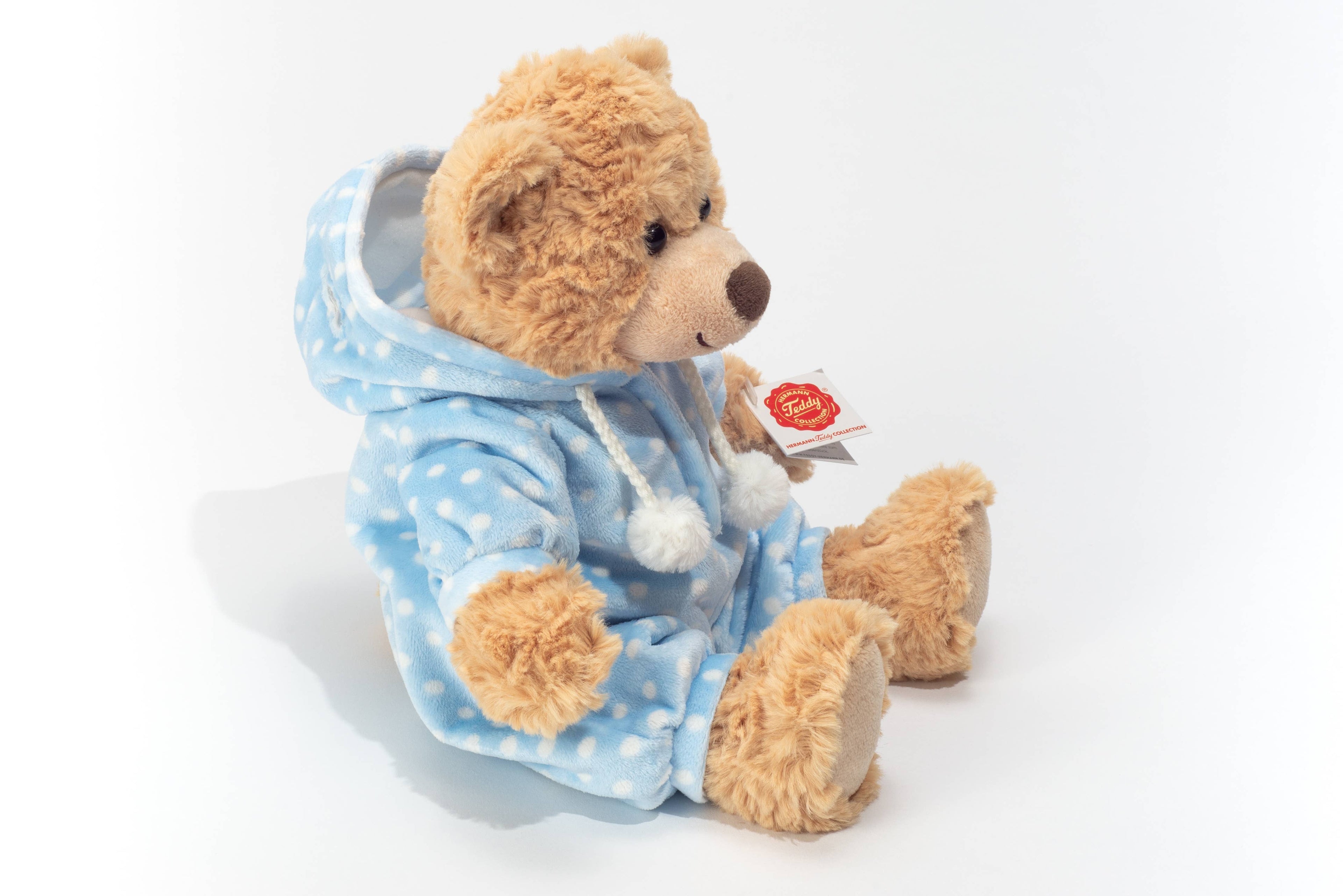 Blue pyjama bear 30 cm - plush toy - soft toy