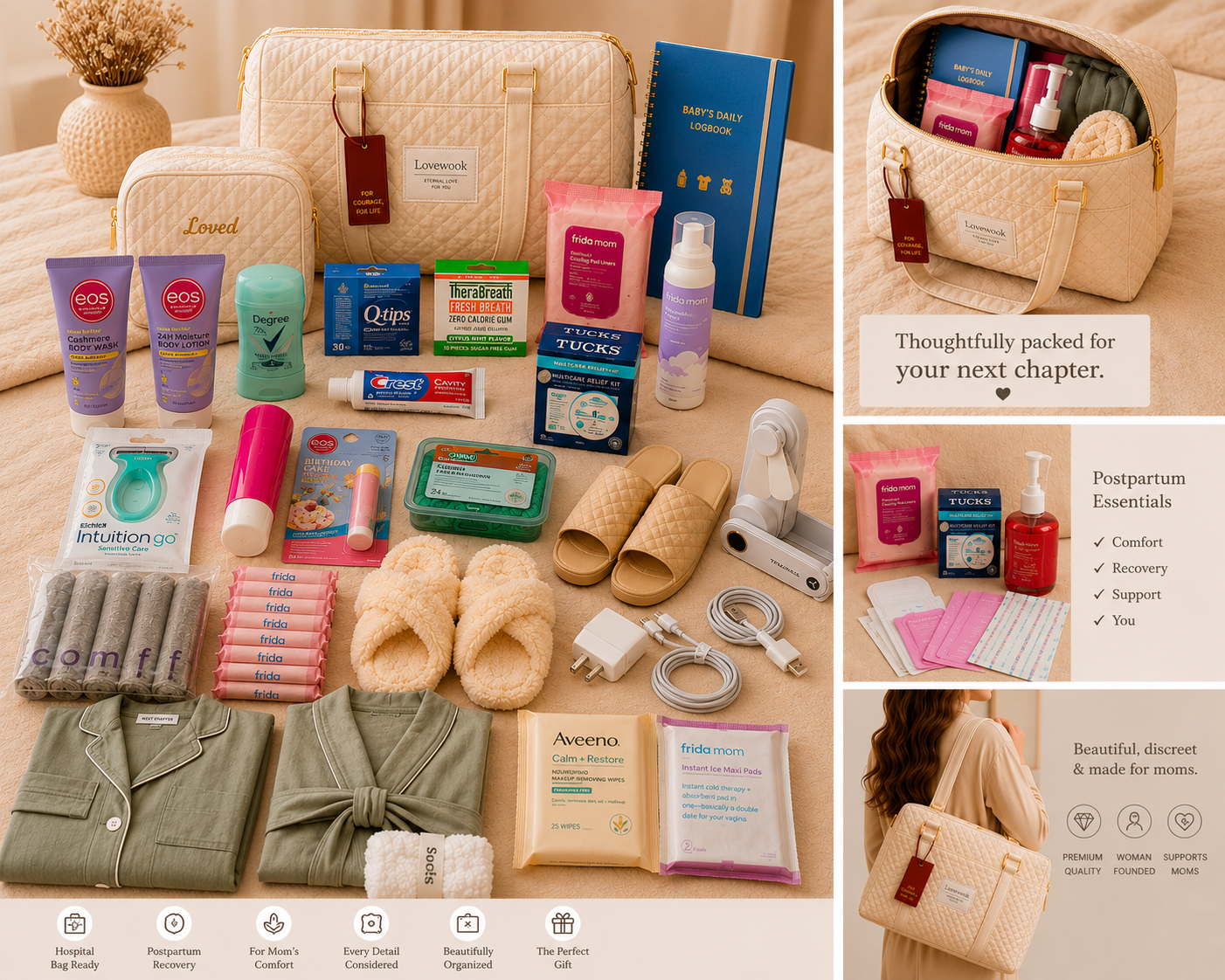 (Best seller) Deluxe Recovery Hospital Bag