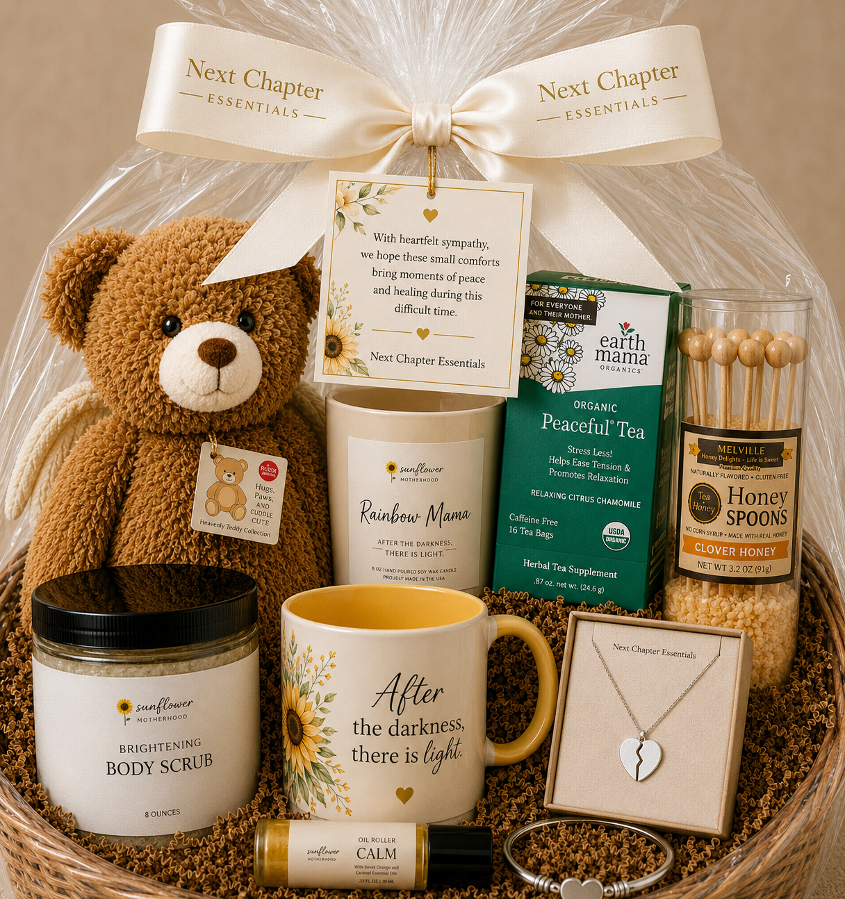 Rainbow Mama Remembrance Basket 🌈🤍